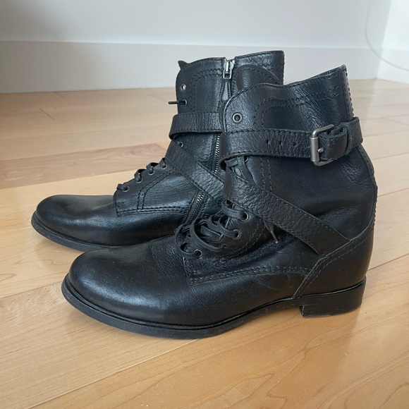Prada Black Ankle Boots - Picture 2 of 6